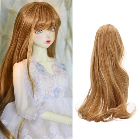 Amazon Jeanoko Wig Doll Replacement Long Curly BJD Doll Hair Wig