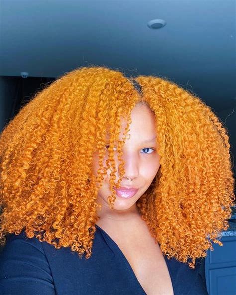 Bold And Beautiful Ginger Hair Color For Black Girls Hood Mwr