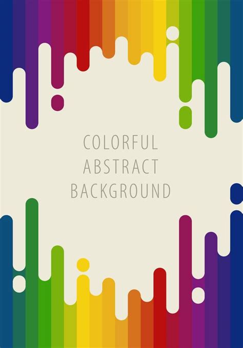 Abstract Background Pattern Vertical Stripes Rainbow Gradient Retro