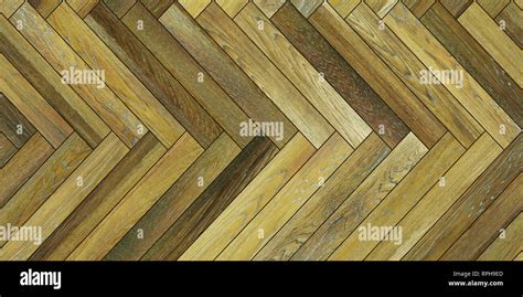 Seamless Wood Parquet Texture Horizontal Herringbone Various Stock