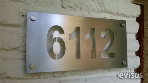 Numeros Para Puertas De Casas Name Plate Design Wall Signs Signage