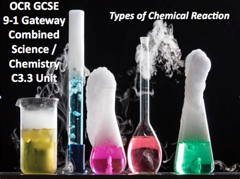 OCR GCSE 9 1 Gateway Combined Science Chemistry C3 3 Unit Teaching