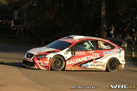 Bouche Xavier Delmelle Jean Pierre Ford Focus Rs Wrc Rallye