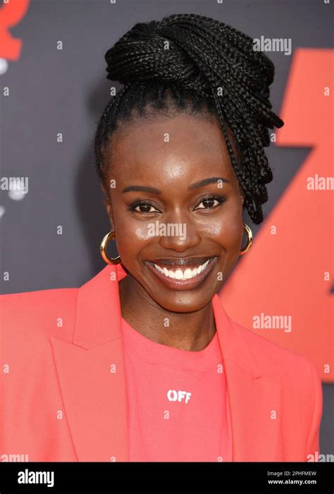 Los Angeles California Usa 27th Mar 2023 Anna Diop Attends Amazon