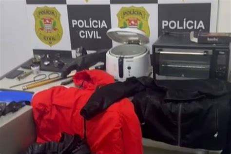 Quadrilha Que Roubava Casas E Filmou Crime é Presa Em São Bernardo