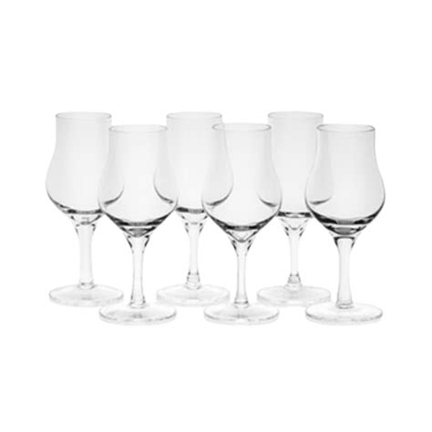 Amber Handmade Whisky Nosing And Tasting Glasses G200 Pack Of 6 Witho Mizunara The Shop