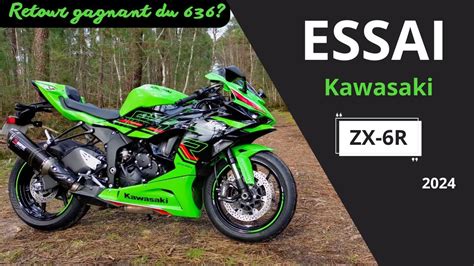 Essai Kawasaki Zx R Retour Au Source Du Youtube