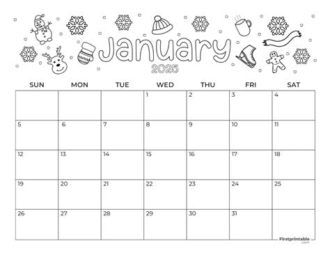 Themed calendar 2025