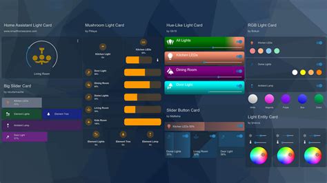 Home Assistant Light Cards Collection Smarthomescene