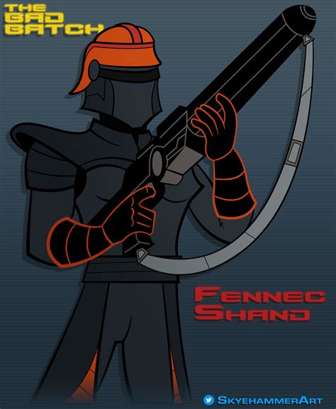 Fennec Shand Clone Wars Style By Me R Clonewars