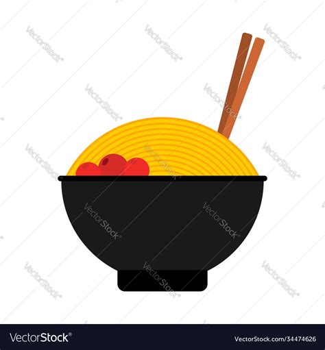 Chinese Plate With Chopsticks