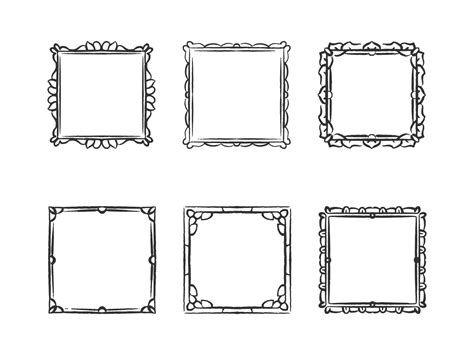 Rough Mandala Frame 3 16869447 Vector Art At Vecteezy