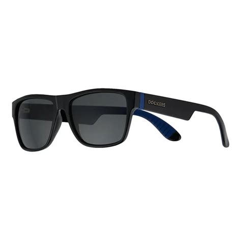 Men S Dockers® 56mm Shiny Black Wayfarer Sunglasses