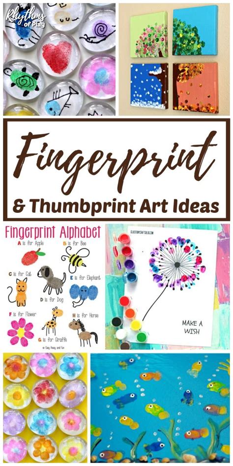 The Best Fingerprint And Thumbprint Art Ideas For Kids Thumbprint Art