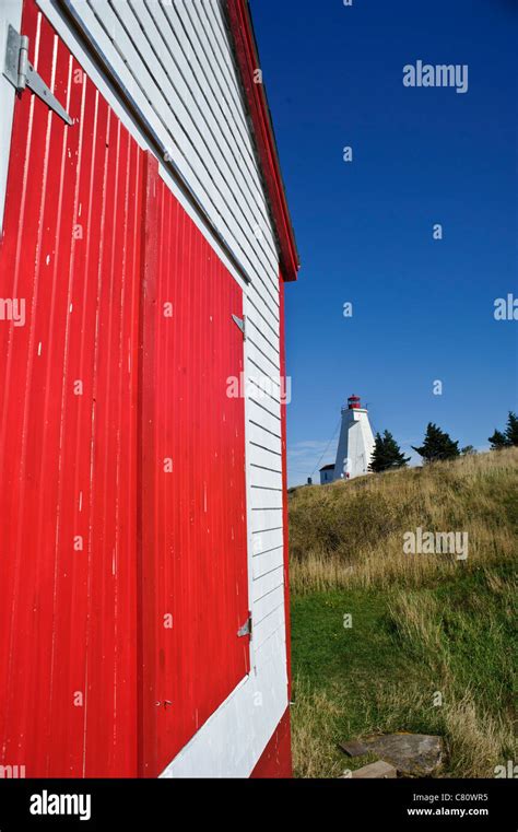 Fishing Shack On Grand Manan Island New Brunswick Stock Photo Alamy