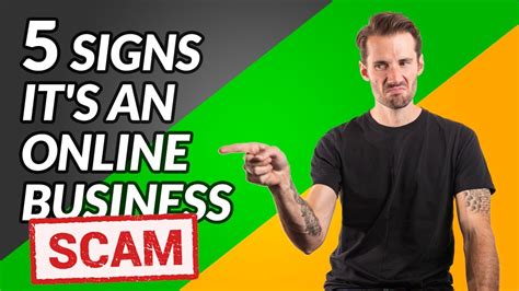 5 Ways To Spot An Online Business Or Internet Marketing Scam Youtube