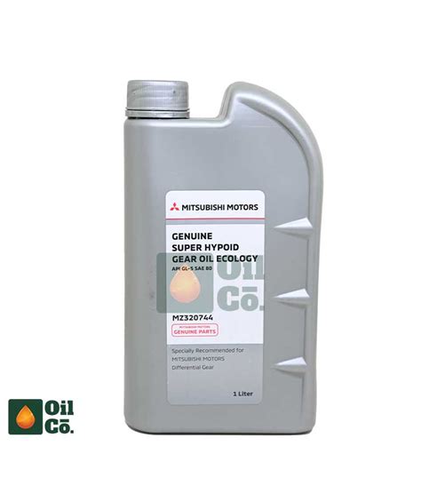 MITSUBISHI OEM SUPER HYPOID GEAR OIL ECOLOGY GL 5 SAE 80 1L OilCō