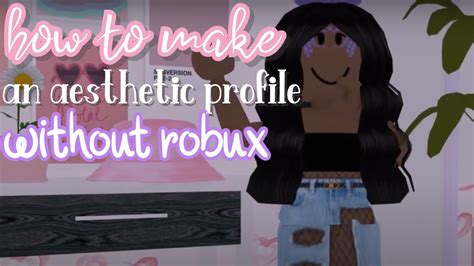 Aesthetic Profile Themes Roblox