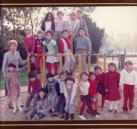 Photo De Classe Dernier Année De Maternelle De 1983 Ecole Chemin