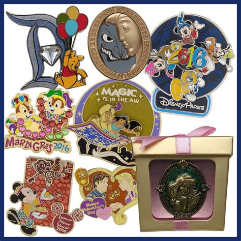 Look Ahead at New Pins Coming to Disney Parks in 2016 | Disney Parks Blog