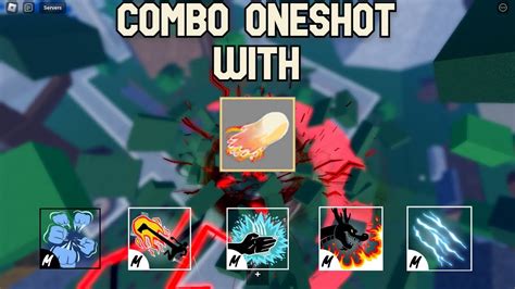 Combo One Shot With Dough Awakening And All Melee Blox Fruits YouTube