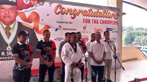 Pangkostrad Buka Kejuaraan Taekwondo Pangkostrad Cup Tahun