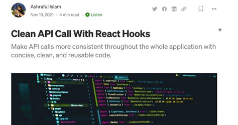 Clean Api Call With React Hooks Forked Codesandbox