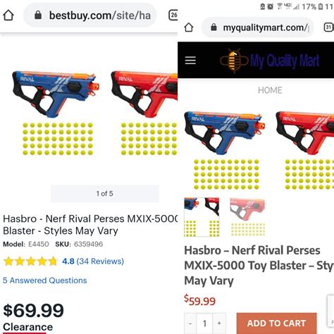 Perses on sale : r/Nerf