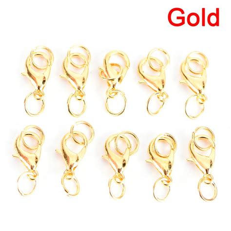 Cheap Pc Set Alloy Lobster Clasps Claw Jewelry Hook Making Diy