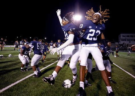 High School Football East Lansing States Case As Areas Top Team