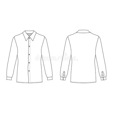 Buttoned Shirt Stock Illustrations 223 Buttoned Shirt Stock