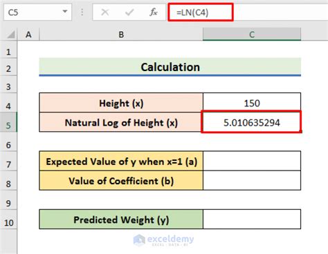 How To Calculate Logarithmic Growth In Excel 2 Easy Methods