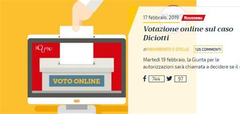 Caso Diciotti Mineo Voto Su Rousseau Una Buffonata Finita In Farsa