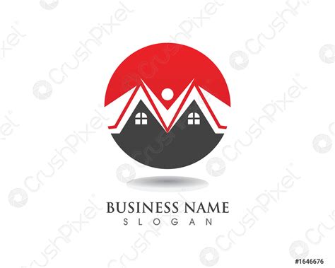 Buildings Logo And Symbols Icons Template Stock Vector 1646676