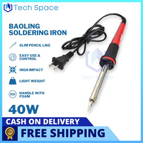 Tech Space Baoling 40w Heavy Duty Electric Soldering Iron Solder