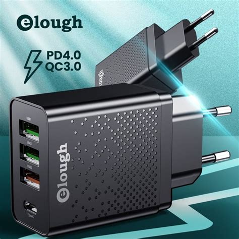 Xiaxiaoer Elough Hızlı Şarj Pd 4 0 Qc 3 0 USB Tip C Şarj Fiyatı