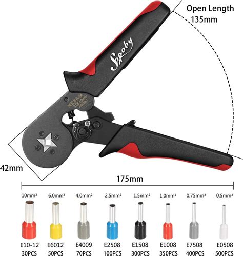 Buy Ferrule Crimping Tool Kit Sopoby Ferrule Crimper Plier Awg