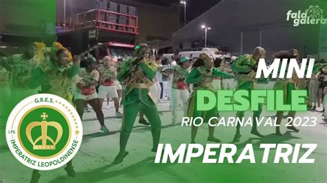 Imperatriz Mini Desfile Na Cidade Do Samba Youtube