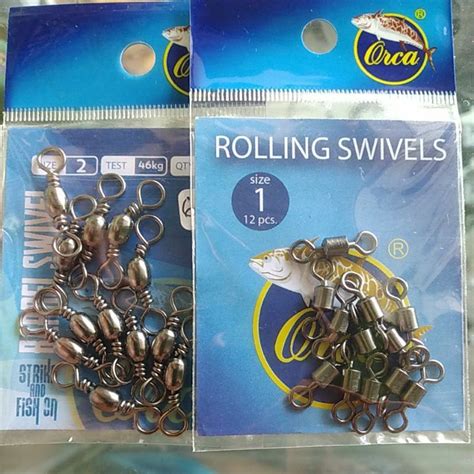 Jual Kili Kili Barrel Barel Swivel Rolling Swivel Shopee Indonesia