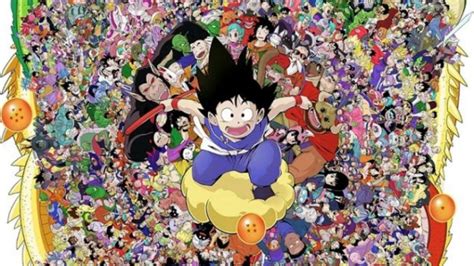 ¡increible Así Se Ven Todos Los Personajes De Dragon Ball En Una Sola