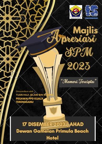 Buku Program Majlis Apresiasi SPM 2023 NURULHANIS BINTI MUHAMAD