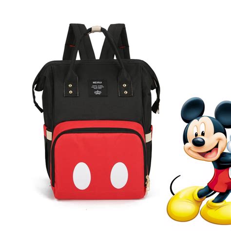 Mochila Maternal Disney Bolso Pa Alera Multifuncional Bebe