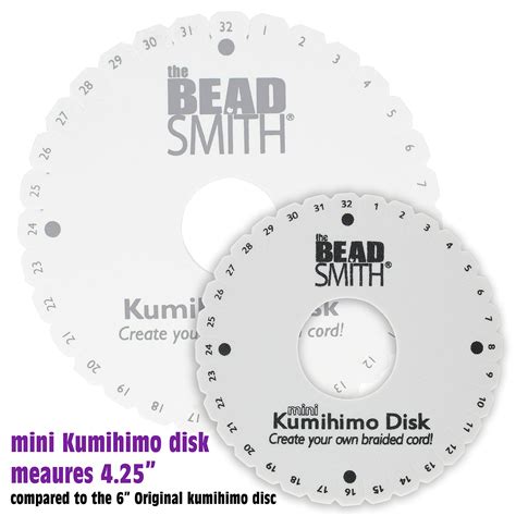 Buy The Beadsmith Round Kumihimo Disk Inch Diameter Thick