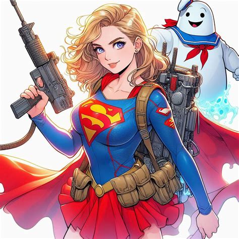 Ghostbuster Supergirl 4 By Elodtrebor On Deviantart