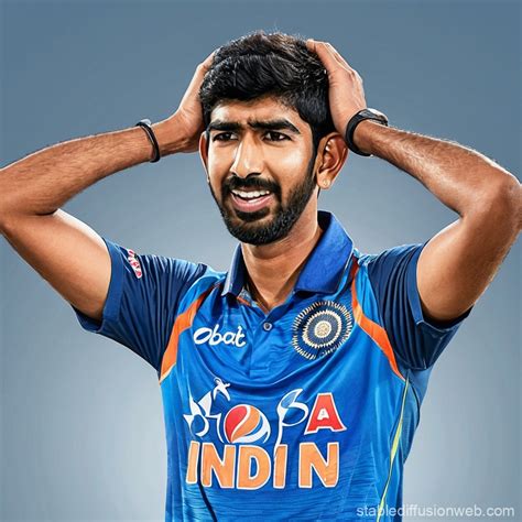 Bumrah Stressed Stable Diffusion Online