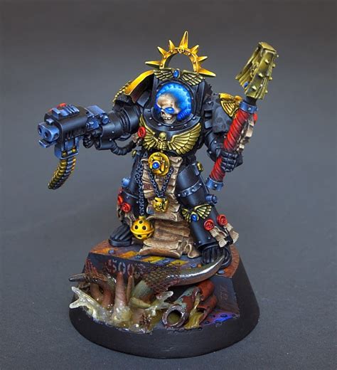 Flameon Miniatures Finished Terminator Chaplain Warhammer 40k Blood