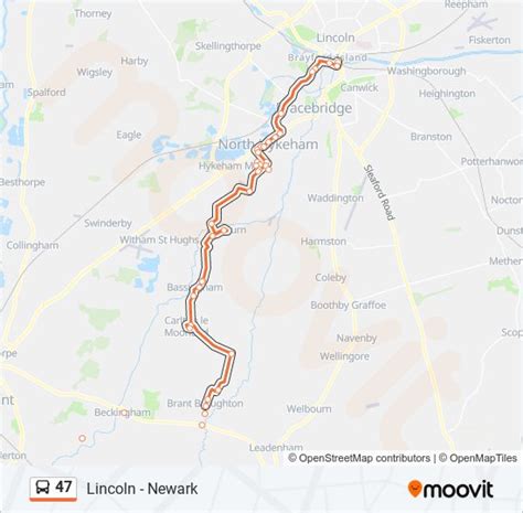 47 Route Schedules Stops Maps Lincoln Updated