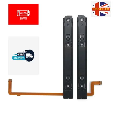 NINTENDO SWITCH OLED Console Rail Replacement L R Slider With Flex