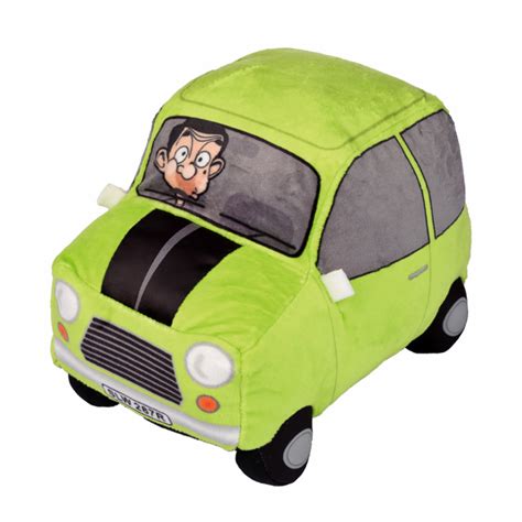 Mr Bean Plush Mini Car Plays Theme Song - mr b