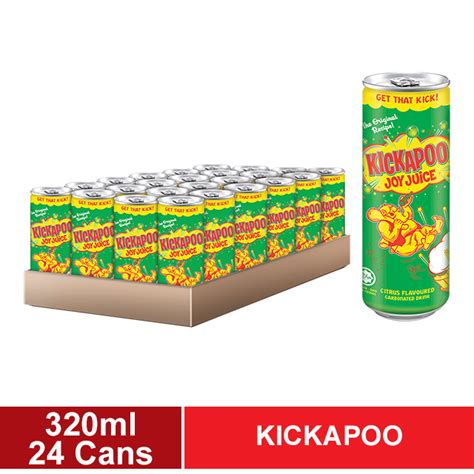 24x【kickapoo Joy Carbonated Juice 320ml】 Lazada